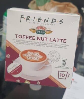 Friends tofee nut latte