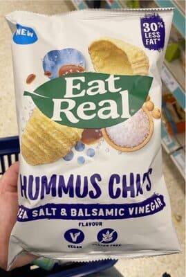Hummus Chip Sea Salt and Balsamic Vinegar