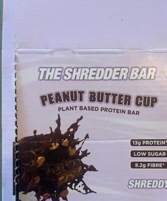 Peanut butter cup protein bar