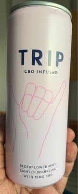 Trip CBD Infused Elderflower Mint