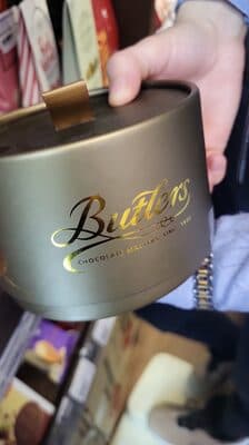 Debenhams Butlers Chocolate Truffles Powder Puff Box