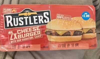 Rustlers cheese burgers