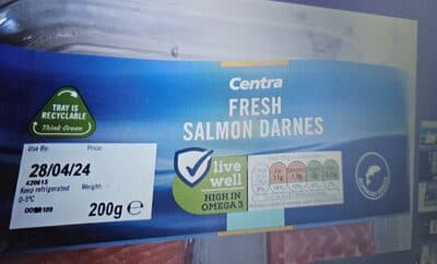 Fresh Salmon Darnes