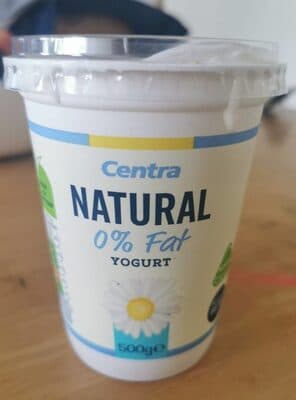 Natural 0% Fat Yogurt