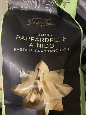 Pappardelle A Nido