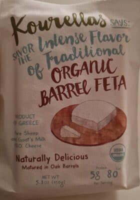 Organic Barrel Feta