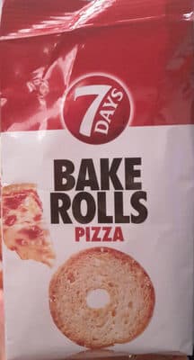 Bake rolls pizza