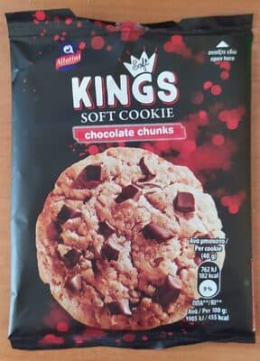 Kings soft cookie chocolate chunks