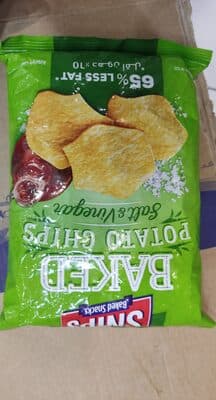 Snips Potato Chips Salt Vinegar
