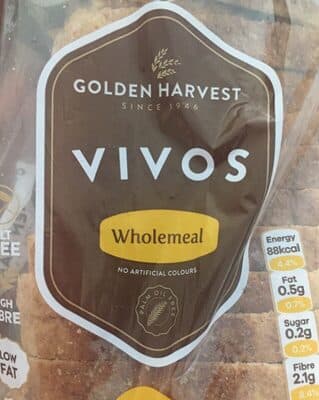 Vivos Wholemeal Loaf