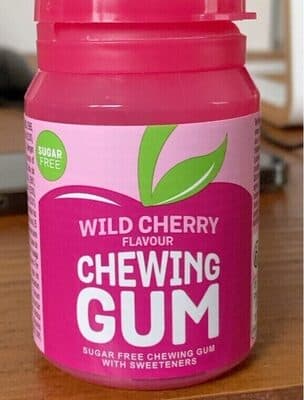 WIld Cherry Flavour Chewing Gum