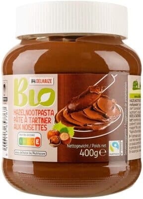 Pte tartiner aux noisettes bio