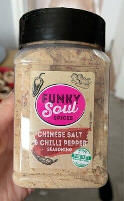 Chinese salt & chilli pepper seasoning