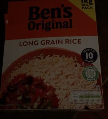 Long grain rice