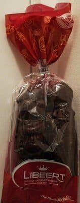 Figurines en chocolat noir