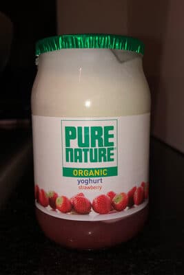 Pure Nature Organic Strawberry Yoghurt