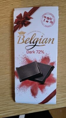 The Belgian Tablettes Noir 72%