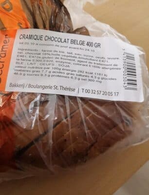 Cramique Chocolat Belge