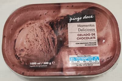 Gelado De Chocolate