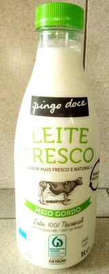 Leite Fresco Meio Gordo - Pingo Doce