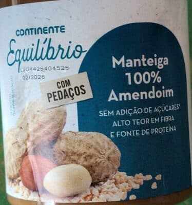 Manteiga 100% Amendoim