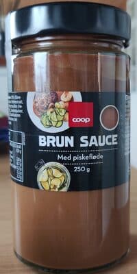 Brun Sauce with whipping cream