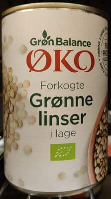 Forkogte Grnne Linser i Lage