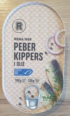 Peberkippers i olie