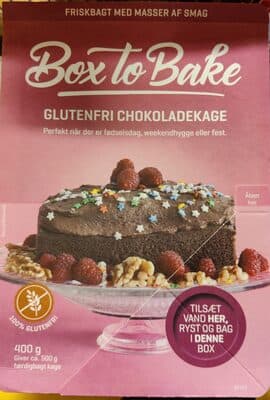 Glutenfri Chokoladekage