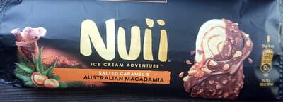 Salted caramel & Australian macadamia