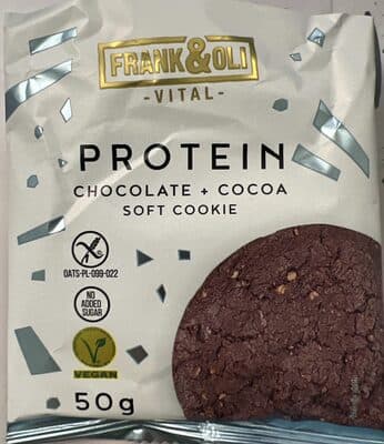 Protein chocolate + coca soft cookie