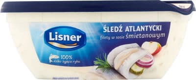 Marinated Herring Fillets in Cream Sauce