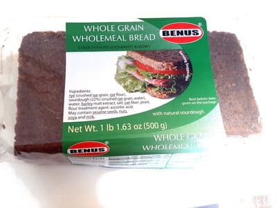Whole Grain Wholemeal Bread