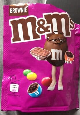 Brownie m&m