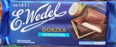 Dark Chocolate With Coconut Filling