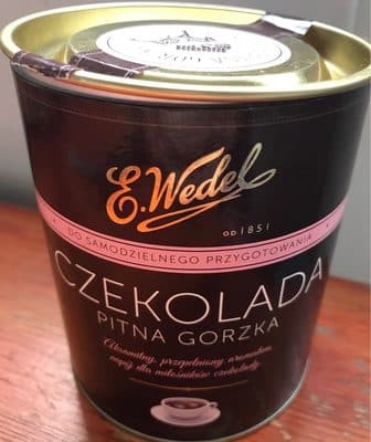 Czekolada pitna gorzka