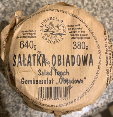 Salatka Obiadowa