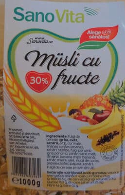 SanoVita Fruit Musli
