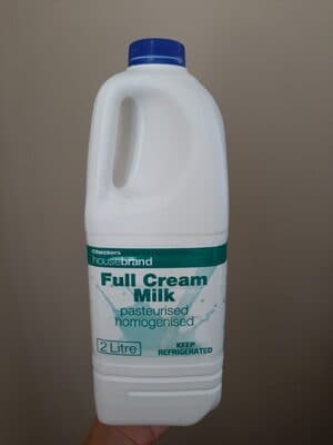 Full cream milk