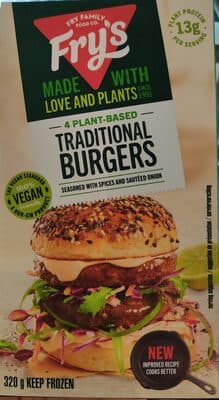 Meat Free 4 Traditional Burgers