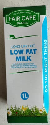 Long Life UHT Low Fat Milk