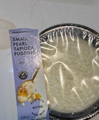 Pearl Tapioca pudding