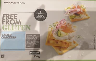 Woolworths Salted Crackers