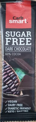 Sugar Free Dark Chocolate, 60% Cocoa