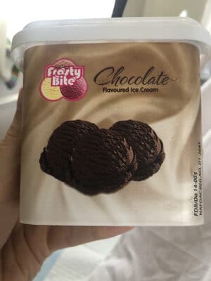 Chocolate Flavoured Ice Cream