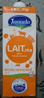 Lait Demi Crème UHT Jaouda