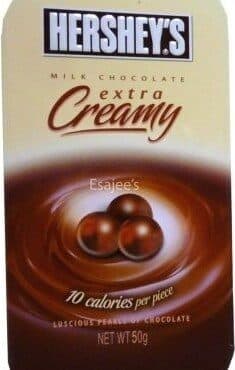 Hershey's Luscious Pearls Of Chocolate Extra Creamy