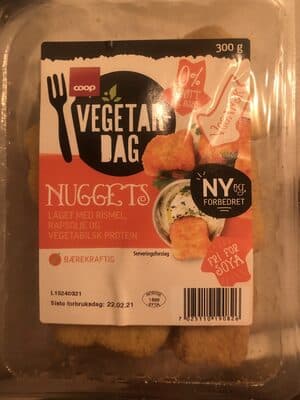 Coop Vegetardag Nuggets
