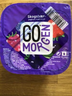 Go' morgen skogsbr-yoghurt
