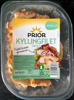 Kyllingfilet Skivet